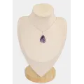 Pendentif goutte Améthyste Etoilée - Pendentifs pierres naturelles