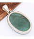 Pendentif authentique Malachite ovale grade AAA Pendentifs pierres naturelles BK3.1