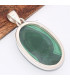 Pendentif en authentique Malachite ovale grade AAA Pendentifs pierres naturelles BK3.2