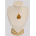 Pendentif Agate Plume de Graveyard asymétrique - Bijoux en Agate Plume de Graveyard