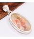 Pendentif oval en Agate Plume de Graveyard  Bijoux en Agate Plume de Graveyard KB4.3