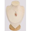 Pendentif oval en Agate Plume de Graveyard  Bijoux en Agate Plume de Graveyard KB4.3