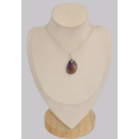 Long pendentif en Super Seven grade AAA Pendentifs pierres naturelles BK5
