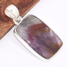 Authentique Cacochynite Super Seven grade AAA Pendentifs pierres naturelles BK5.4