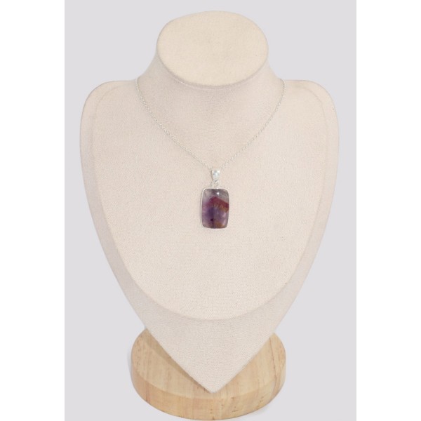 Authentique Cacochynite Super Seven grade AAA Pendentifs pierres naturelles BK5.4