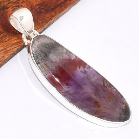 Pendentif Super Seven forme libre grade AAA Bijoux en Cacochynite Super Seven BK5.6