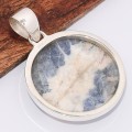 Pendentif rond en Sodalite Pendentifs pierres naturelles BK6