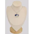 Pendentif semi-rond en Sodalite - Pendentifs pierres naturelles
