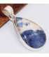 Pendentif Sodalite forme goutte Pendentifs pierres naturelles BK6.2