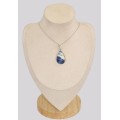Pendentif Sodalite forme goutte Pendentifs pierres naturelles BK6.2