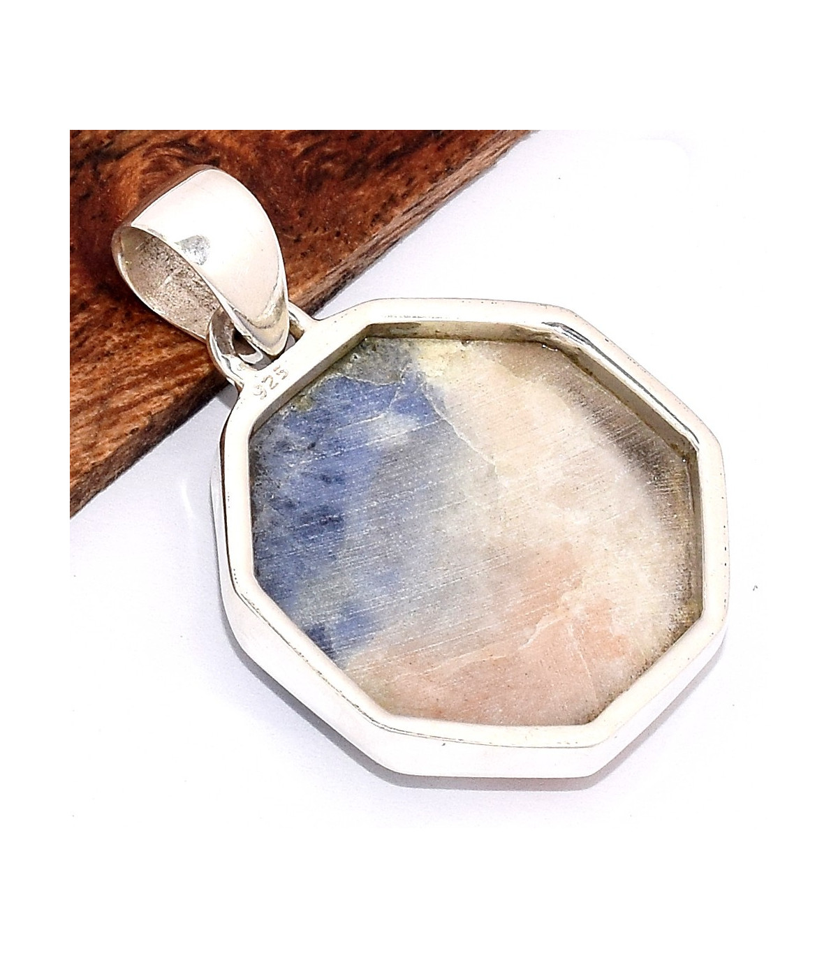 CHAOTEMAI Pendentif Collier Améthyste Hexagonale - Pierre Précieuse Cristal Guérison Homme