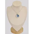 Pendentif hexagonal en Sodalite bleue - Pendentifs pierres naturelles