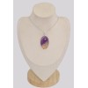 Grand Pendentif Ametrine naturelle ovale grade AAA Bijoux en Amétrine BK7.2