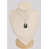 Pendentif Agate mousse forme goutte Pendentifs pierres naturelles BK8.1