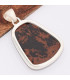 Pendentif Obsidienne Mahogany acajou trapèze Pendentifs pierres naturelles BK12.2