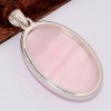 Grand Pendentif Aragonite rose grade AAA Bijoux en Aragonite Rose BK15.1