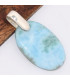 Authentique pendentif en Larimar Pendentifs pierres naturelles BK17.4