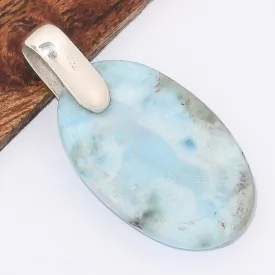 Authentique pendentif en Larimar - Pendentifs pierres naturelles