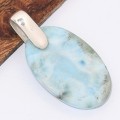 Authentique pendentif en Larimar Pendentifs pierres naturelles BK17.4