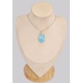 Véritable pendentif en Larimar Pendentifs pierres naturelles BK17.5