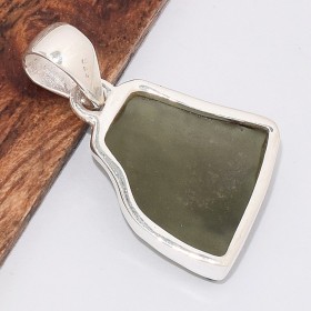 Pendentif Authentique Moldavite grade AAA 