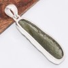 Grand Pendentif en Vraie Moldavite grade AAA Pendentifs pierres naturelles BK18.5