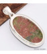 Pendentif Unakite ovale Bijoux en Unakite BK19.1