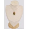 Pendentif Unakite ovale Bijoux en Unakite BK19.1
