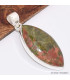 Pendentif Unakite Marquise Bijoux en Unakite BK19.2