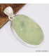 Pendentif oval en Préhnite Cabochon Bijoux en Préhnite BK21.2
