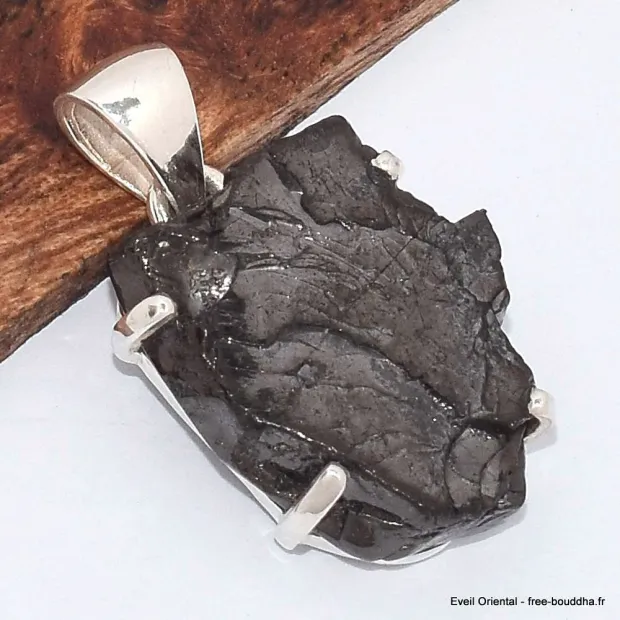 Pendentif Shungite Elite asymétrique - Pendentifs pierres naturelles