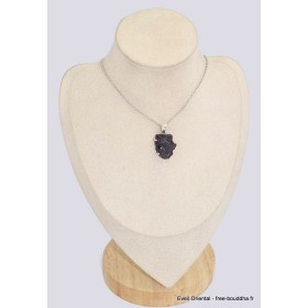 Pendentif Shungite Elite asymétrique Pendentifs pierres naturelles BK22