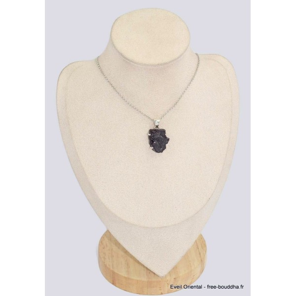 Pendentif Shungite Elite asymétrique Pendentifs pierres naturelles BK22