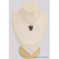 Pendentif Shungite Elite sertie griffes - Pendentifs pierres naturelles