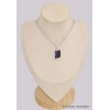 Pendentif en Tanzanite brute forme libre Pendentifs pierres naturelles BK23
