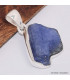 Pendentif en Tanzanite brute serti clos Pendentifs pierres naturelles BK23.2