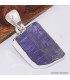Pendentif en Tanzanite brute serti clos forme libre Bijoux en Tanzanite BK23.3