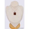 Pendentif rectangulaire en Agate Seam du Maroc  Bijoux en Agate Seam du Maroc CWA86.9