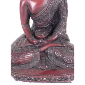 Statuette Bouddha rouge Amitabha en méditation 13 cm - Objets rituels bouddhistes