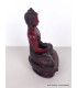 Statuette Bouddha rouge Amitabha en méditation 13 cm Statuettes Bouddhistes STARB1.2