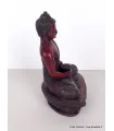 Statuette Bouddha rouge Amitabha en méditation 13 cm - Objets rituels bouddhistes