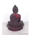 Statuette Bouddha rouge Amitabha en méditation 13 cm - Objets rituels bouddhistes