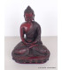 Statuette Bouddha rouge Amitabha en méditation 13 cm Statuettes Bouddhistes STARB1.2