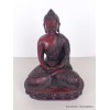 Statuette Bouddha rouge Amitabha en méditation 13 cm Statuettes Bouddhistes STARB1.2