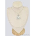Grand Pendentif bijou Astrophyllite forme trapèze Bijoux en Astrophyllite BK24