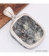 Gros pendentif en pierre Astrophyllite brute Pendentifs pierres naturelles BK24.4