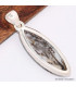 Pendentif Astrophyllite forme marquise Bijoux en Astrophyllite BK24.5