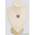 Pendentif Astrophyllite brute forme carrée - Pendentifs pierres naturelles