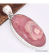 Gros pendentif oval en Rhodochrosite grade AAA Pendentifs pierres naturelles BK25
