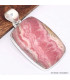 Gros pendentif rectangulaire en Rhodochrosite grade AAA Pendentifs pierres naturelles BK25.1